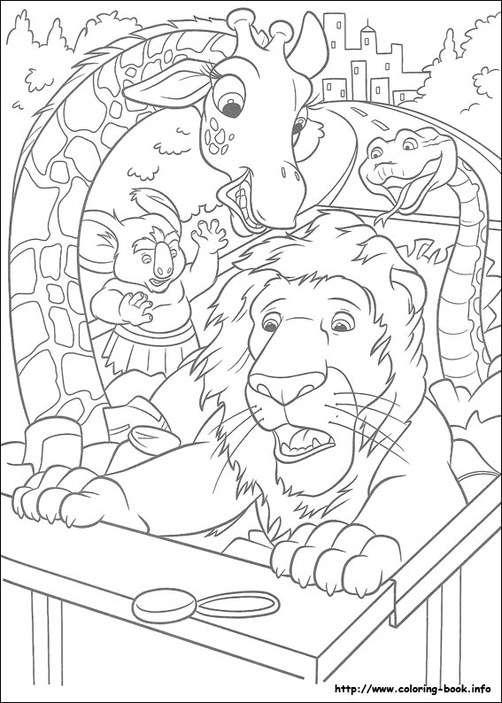 The Wild coloring picture